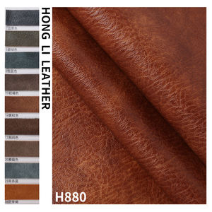 Cuir grainé gaufré Mad Horse H880, 32m/rouleau, semi-PU Lychee, épaisseur 1,1mm, pour sacs à main, sièges <span class=keywords><strong>de</strong></span> voiture et canapés, boîtes d'emballage - Product Image 1