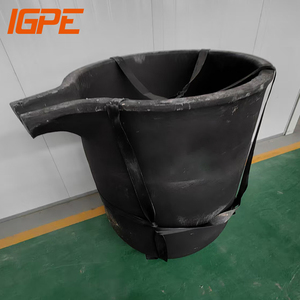 Creusets en carbure de silicium 200-250kg pour cuivre aluminium fusion résistance à haute température réfractaire résistant à la Corrosion - Product Image 6