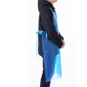 <span class=keywords><strong>Tablier</strong></span> jetable en PE plastique pour la protection et le nettoyage en gros, idéal pour l'industrie alimentaire - Product Image 3