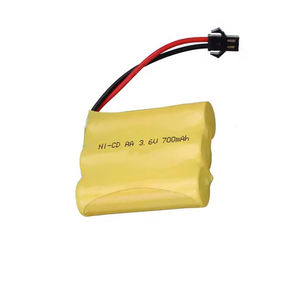 ニカド単三電池 <span class=keywords><strong>3.6V</strong></span> 700mAh 充電式電池パック 500mAh 600mAh 3S1P ニカド電池 - Product Image 4