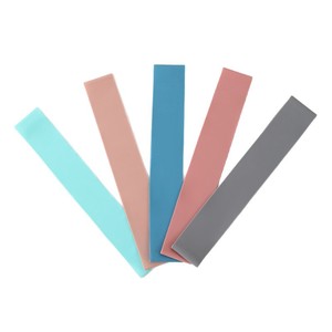 สายรัดออกกำลังกาย Hongbo Sports Resistance Bands รุ่น Macaron Pull Ring สำหรับบริหารกล้ามเนื้อก้นและขา ช่วยกระชับสัดส่วน เหมาะสำหรับการฝึกฟิตเนส ใช้ได้ทั้งผู้หญิงและผู้ชาย - Product Image 2