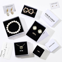 Parure bijoux de luxe en acier inoxydable personnalisée en usine Parure collier boucles d'oreilles bracelet bague et cartes Parure OEM/ODM