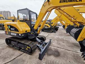 Excavadora de cadenas hidráulica optimizada GE65H de 6 toneladas SINOMACH con estructura modular, durabilidad y eficiencia en múltiples terrenos - Product Image 3