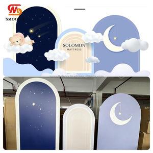 Soporte de fondo de animales de Pvc personalizado de fábrica suave, decoración de fondo de cebra grande para fiesta de cumpleaños de niños - Product Image 6