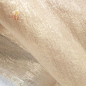 Organza <span class=keywords><strong>de</strong></span> Cristal con Hilo Dorado Cubierto <span class=keywords><strong>de</strong></span> Poliéster Personalizado, Ligero, Certificado Oeko-Tex, para Mujer, <span class=keywords><strong>Venta</strong></span> Caliente 2023, Disponible en Existencia - Product Image 6