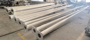 Mạ kẽm nhúng nóng 6M 8M 10m thép hình ống CCTV cực với Màn hình máy ảnh ngoài trời đường giao thông đèn cực - Product Image 6