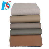 1.8 épaisseur Litchi Grain Double-Face PU tissu imperméable cuir synthétique pour chaussures canapé Table tapis sacs doublure rouleau forme