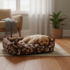 Cuccia per Cani Colorata con Fondo Antiscivolo, Set Tre Pezzi per Animali Domestici - Product Image 3