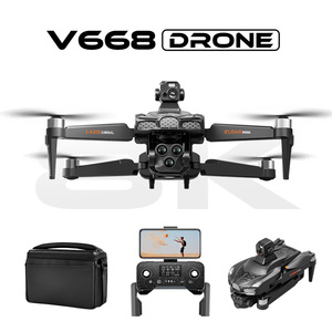 Three-Axis <b>Gimbal</b>, GPS Homing, Aerial Photography, V668 Foldable Toy Drone - Product Image 2