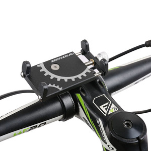 <span class=keywords><strong>Support</strong></span> de téléphone portable en alliage d'aluminium pour vélo, moto, trottinette électrique, fixation sur guidon, <span class=keywords><strong>support</strong></span> de téléphone pour VTT - Product Image 3