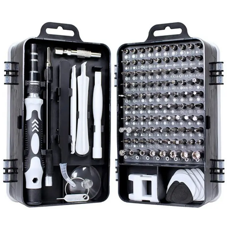 115 in 1 Precision Screwdriver Set Mini Screwdriver Set Magnetic Computer Repair Tool Kit Pc Screwdriver Set with Case