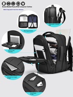 Sac à dos Oxford pour hommes de grande capacité Design géométrique transfrontalier Extension multifonctionnelle Étanche Nouveau sac de voyage Fermeture éclair