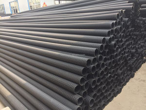 Tuyau en plastique perméable rigide durable avec paroi intérieure lisse pour un drainage efficace du remblai ferroviaire - Product Image 5