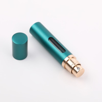 Mini flacons de parfum portables à remplissage par le bas, format voyage 5 ml, atomiseur de luxe pour huiles essentielles