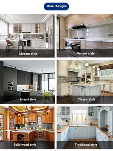 キッチン家具木製キッチンキャビネットアパート完全セット島<span class=keywords><strong>PVC</strong></span>ラッカーキッチン食器棚モダンデザインカスタムメイド - Product Image 5