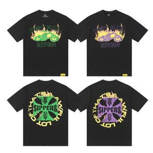 Camisetas ALOCS C SP, Camiseta Clásica con Diseño de Jarabe para la Tos, Camiseta de Algodón de Alta Calidad, Logotipo de Marca de Diseñador, Manga Corta, Versátil - Product Image 1