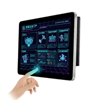 Monitor Táctil Interactivo Android Industrial y Comercial Más Vendido de 21.5/24/32/43/55/72/80 Pulgadas con Soporte