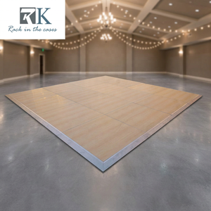 Parquet de danse en bois élégant, amovible, pour intérieur, décorations de sol - Product Image 2