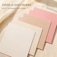 Papier perlé texturé lin de couleur assortie, recyclable haut de gamme pour l'artisanat papier, les invitations de mariage et l'impression d'étiquettes de marque