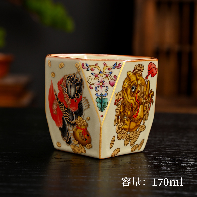 Wealth-attracting all-directions cup-170ml-150-170ml