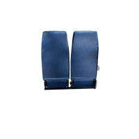 Siège VIP pour bus Iveco avec accoudoir et appui-tête pour fourgonnette commerciale, siège passager pliable avec accoudoir