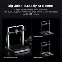 Creality Ender 3 V3 Mega Printer 3D Besar 420x420x420mm Skala Industri 85A Bahan Fleksibel TPU
