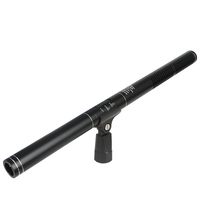 Film professionnel vidéo DSLR caméra caméscope télévision TV condensateur Microphone Hot Shoe Mount DS337S avec connecteur XLR