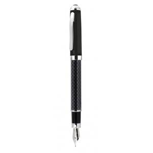 Penna Stilografica in Carbonio con Pennino Nero Coperto, Strumento di Scrittura Premium - Product Image 1