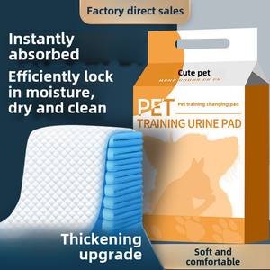 Toptan tek kullanımlık Pet bezi kalınlaşmış koku giderici köpek emici pedleri Premium kalite - Product Image 3