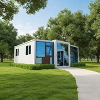 Maisons conteneurs pliantes écologiques à faible coût et maisons préfabriquées économiques - Solutions de haute qualité pour villas et supermarchés