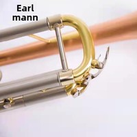 Illman Musical Instruments Trumpet Down B Monel Piston Phosphor Bronze Professional School Music Team Tianjin Suitcase