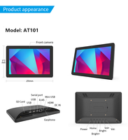 Tablet PC de cuatro núcleos RK3568 de 10 pulgadas con sistema operativo Android 11 DE 2GB de RAM para uso industrial Nuevo y red RJ45