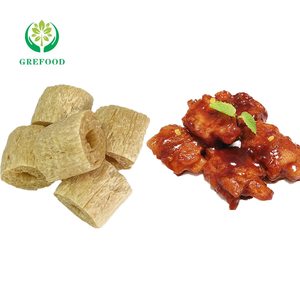 Proteína de soja profesional con <span class=keywords><strong>gluten</strong></span> comida vegana baja en grasa como costillas Precio de fábrica Proteína vegetal texturizada TVP - Product Image 1