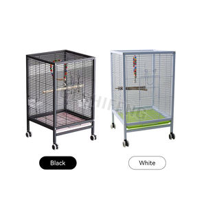 Geshifeng 35*34*61cm toptan ekstra büyük Metal demir çerçeve dekoratif kuş kafesleri satılık <span class=keywords><strong>stand</strong></span>ı ile ticaret - Product Image 5