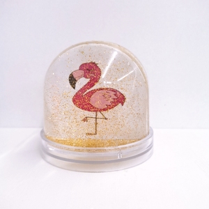 Globe à neige en plastique personnalisé, cadeau souvenir en gros, globe à neige en résine acrylique avec insertion photo - Product Image 6