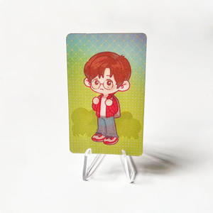 Tarjeta fotográfica holográfica pop personalizada, pedido mínimo - Product Image 6