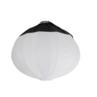 Abat-jour sphérique souple en aluminium AFEFT avec couvercle pour accessoires de studio photo
