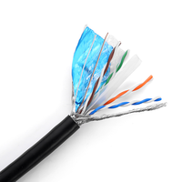 Produsen OEM China Kabel Jaringan Internet Tembaga Murni CCA BC Lan FTP Cat6 305m