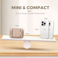 Pompe à air électrique intégrée OEM, gonflage et dégonflage, commande à une touche, mini pompe à air portable pour lit et canapé gonflables