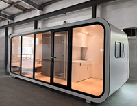 Maison préfabriquée de 20 pieds, bâtiment modulaire contemporain, type Apple Cabin, studio de jardin, bureau de vente
