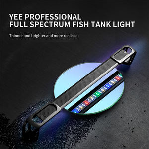 Yee 6Mm Ultradunne Full Spectrum Aquarium Verlichting Aquarium Aquarium Led Licht Waterdichte Rif Lichten - Product Image 2