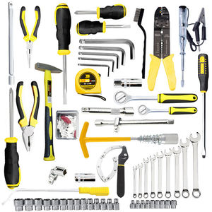 Juego <span class=keywords><strong>de</strong></span> Herramientas <span class=keywords><strong>de</strong></span> Reparación Automotriz Profesional <span class=keywords><strong>de</strong></span> 109 Piezas <span class=keywords><strong>de</strong></span> Acero al Cromo-Vanadio, con Llaves, Alicates y Martillo - Product Image 2