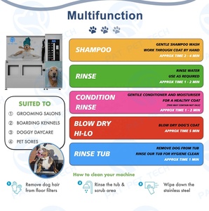 Pet bakım Spa makinesi uygun köpek yıkama istasyonu Pet Spa otomat - Product Image 4