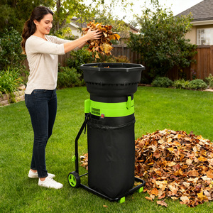 Vertak 1800W sử dụng nhà xách tay điện dây lá <span class=keywords><strong>Shredder</strong></span> với cao mulching tỷ lệ và điều chỉnh các thiết lập cho tiếp thị - Product Image 1