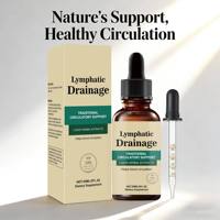 Exportation transfrontalière de gouttes de drainage lymphatique 59ml – Complément alimentaire – Vente directe usine – Prise en charge OEM