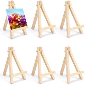 Giorgione Nguồn Cung Cấp Nghệ Thuật 8*15Cm Mini Hiển Thị Giá Rẻ Gấp Gỗ Giá Vẽ Cho Nhỏ Bức Tranh Sơn Nghệ Sĩ Gỗ Hiển Thị Đứng - Product Image 5