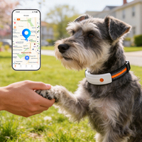 Collier GPS pour chien Qcool Pet Searching 4G LTE avec positionnement multimode, clôture électronique et moniteur de fréquence cardiaque