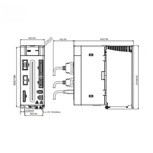 ASD-A2-2043-E Delta ASDA-A2 2kW 480V ไดรฟ์ AC สามเฟสสำหรับระบบอัตโนมัติทางอุตสาหกรรม - Product Image 2