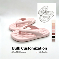Chanclas EVA Personalizadas para Niñas, Antideslizantes, con Orificios de Drenaje, Secado Rápido, para Ducha, Uso Diario en Interiores