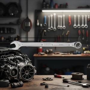 Llave combinada métrica de 285 x 12 mm con extremo abierto para reparación automotriz - Product Image 3